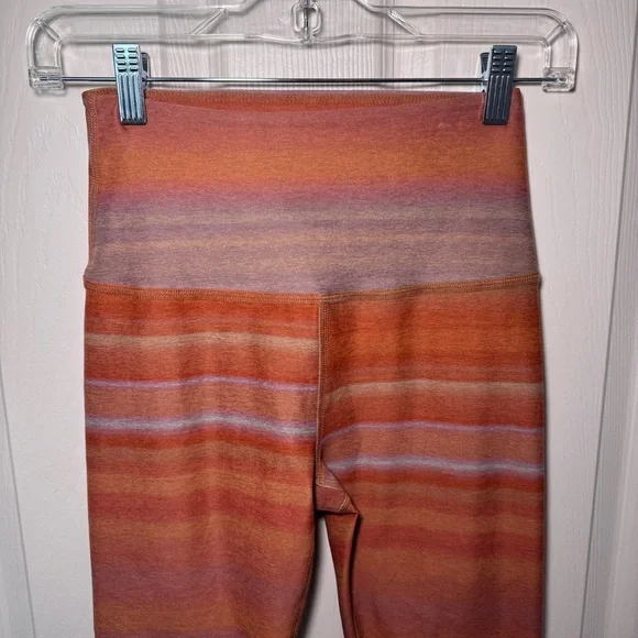 Beyond Yoga Soft Mark High Waisted Midi Legging - Ombre Stripe - Picture 4 of 11